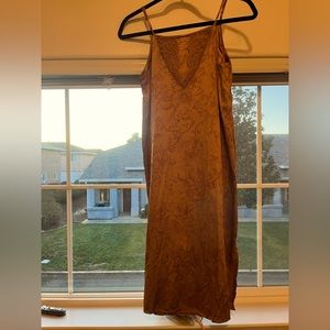 Silk inspired silk dress
